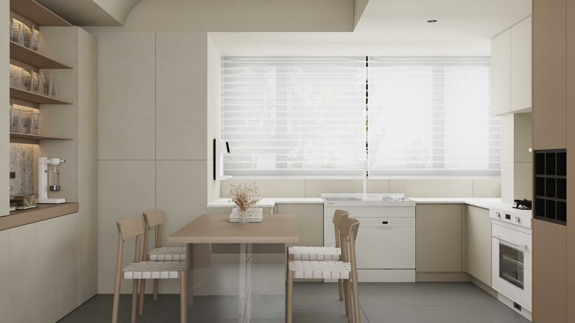 廚房裝修選奧田真香！政企雙補(bǔ)至高省35%，顏值&功能雙在線！